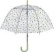 Esschert Design Paraplu - Ø83cm - Bijenprint - Transparant - Unisex