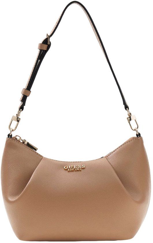 GUESS Amorette Shoulder Bag Beige Taupe