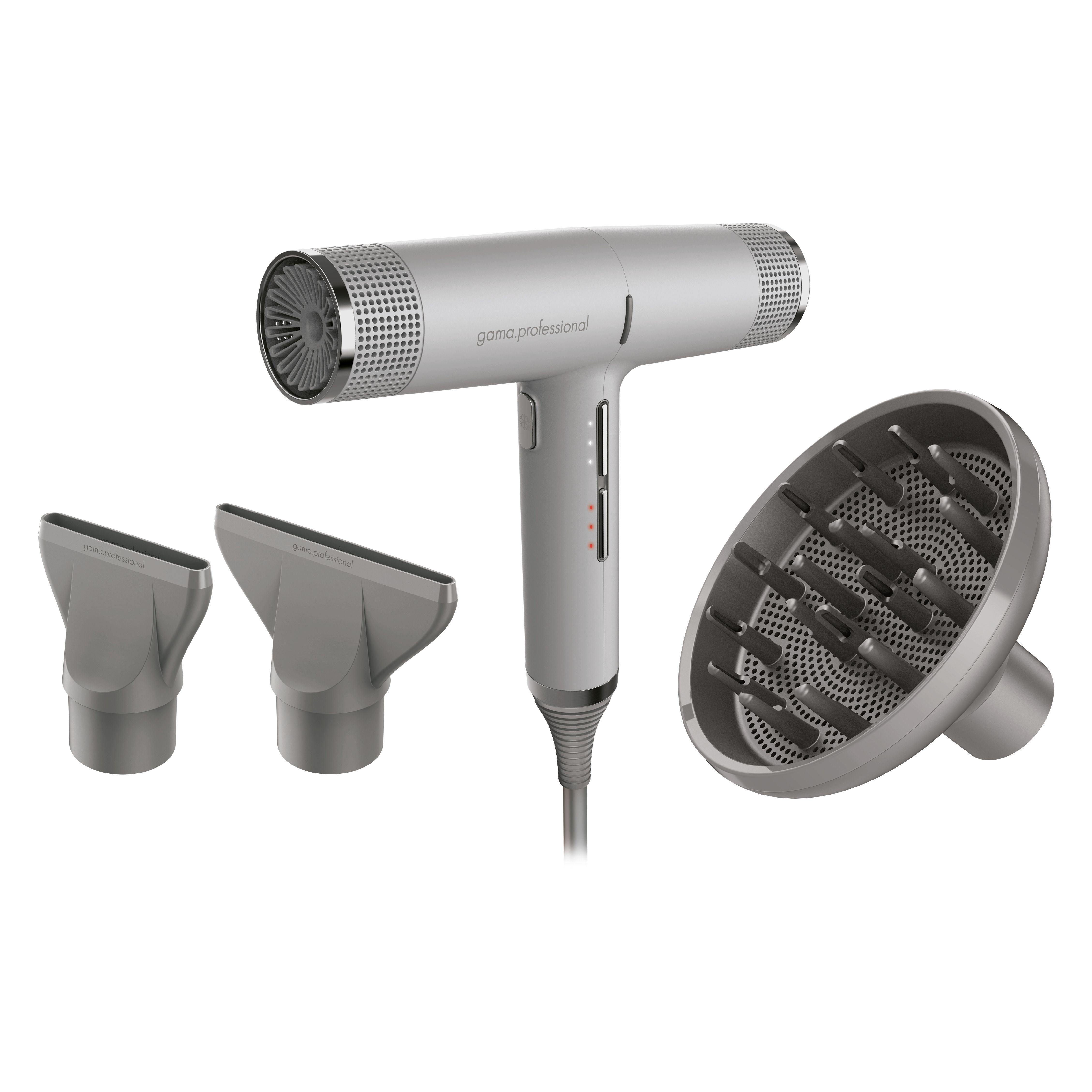 GA.MA iQ Perfetto Haardroger - 2000W - Zilver