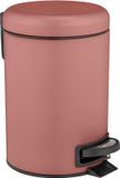 Wenko Afvalemmer Leman 3 liter mat oudroze