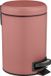 Wenko Afvalemmer Leman 3 liter mat oudroze