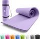 #DoYourFitness dikke fitness mat - »Yamuna« - non-slip, huidvriendelijk, slijtvast - 183 x 61 x 1,5 cm - violett
