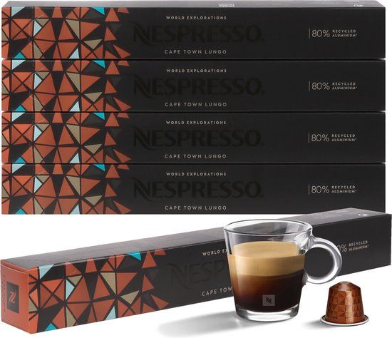 Nespresso Cape Town Lungo Smaak Koffiecapsules