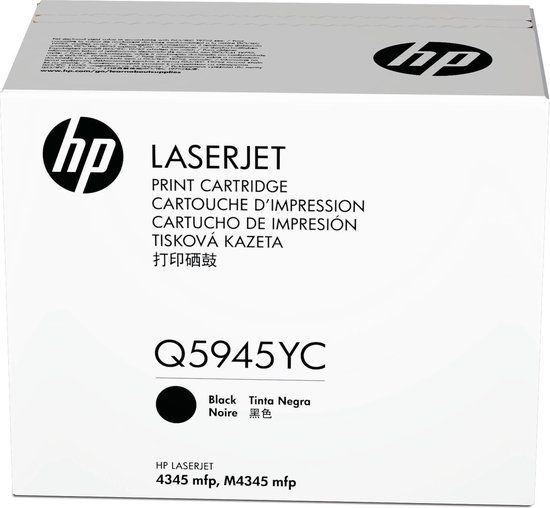 HP 45A Toner Cartridge Zwart