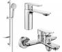 Mexen Milo DF40 set de bain, chrome