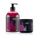 JOANNA Professional Color Boost complex - shampoo en haarspoelingsset voor vrouwen - kleurverbeterende - neutralisatie van ongewenste gele tinten - roze-grijs en warme kleur roze