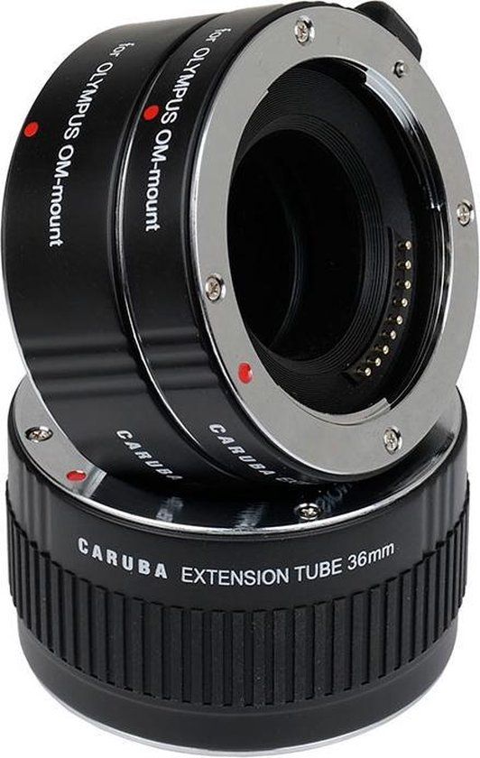 Caruba Extension Tube Set for Olympus - Black