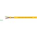 HELU 37271-1000 Rubberkabel YELLOWFLEX 4 G 2.5 mm² Jaune 1000 m