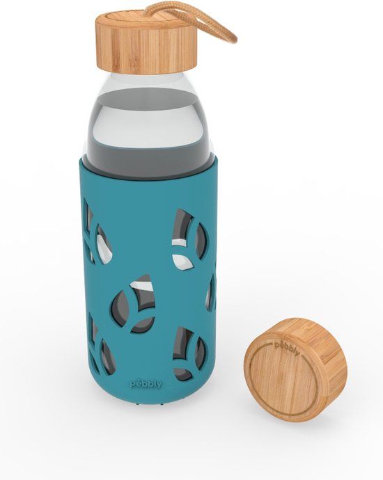 Pebbly Nomad Drinkfles - 550 ml - Blauw