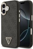 Guess 4G Triangle hoesje voor iPhone 17 - MagSafe compatibel - Grijs