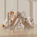 Corenia Glijbaan Peuter - Binnen - Buiten - Speeltuin - Speelhuis - Multifunctioneel - Speelgoed - Speeltoestel - Beige/Grijs - 189x217x111cm