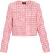 faina Blazer met lange mouw, roze, maat S