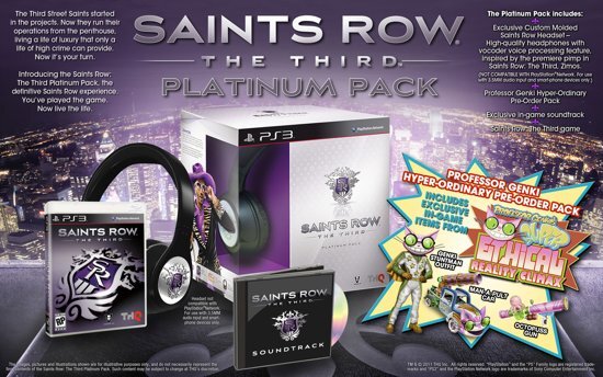 THQ Saints Row: The Third - Headphone Pack