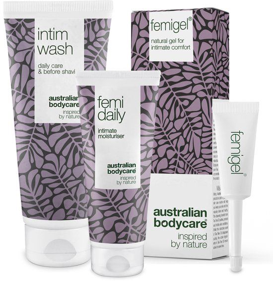 Australian Bodycare Intieme Verzorgingsset - Intim Wash, Femi Daily & Femigel - 100% Natuurlijke Tea Tree Olie