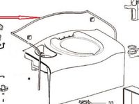 Thetford C400 Afwerkbies Cassette Toilet