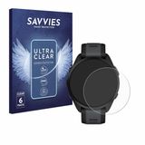 Savvies - Screenprotector voor Garmin Forerunner 165 / 165 Music - Folie Beschermfolie transparant 6 Stuks