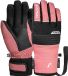 Reusch Benji R-TEX® XT Junior Fingerhandschuhe, Unisex, Größe 5,5, Schwarz-Rosé