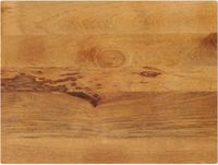 vidaXL Tafelblad rechthoekig 80x70x3,8 cm massief mangohout