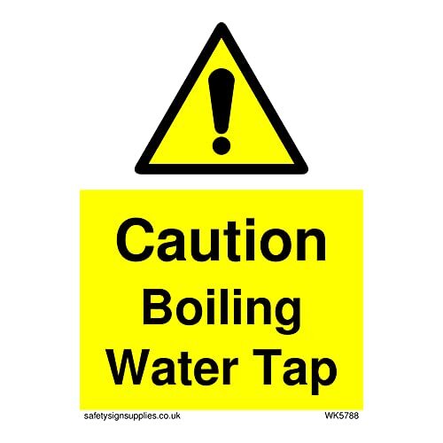 Viking Signs Voorzichtigheid Kokende Water Tap