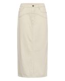 Icecat Kaffe Rok 'Catharina' blanc denim