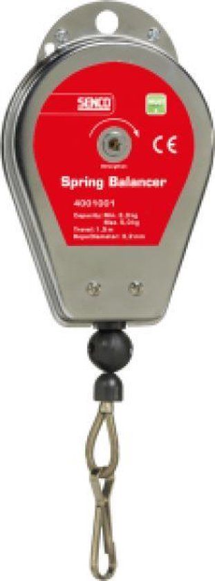 Senco veerbalancer cap. 3,0 - 5,0 kg.