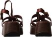 Super Mode R and BE Hoge sandalen met bandjes bruin Plateau sandalen Vrouwen Synthetisch Sleehak