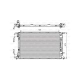 Valeo Radiateur 735471