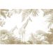 Papier peint panoramique Girafes