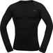 IXS 365 Base Layer 1.0, chemise fonctionnelle unisexe, couleur: Noir, taille: M/L