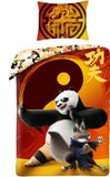 Kungfu Panda Halantex Kungfu Panda dekbedovertrek 140 x 200 cm - Katoen - 70 x 90 cm