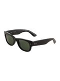 Ray-Ban Rb0832s Mega Wayfarer II Vierkante Zonnebril, Zwart/Groen, 52 mm