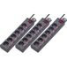 Renkforce RF-3050852 Overspanningsveilige stekkerdoos 6-voudig Zwart Randaarde stekker 3 stuk(s)