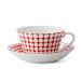 Gustafsbergs Porslinsfabrik Eva service à thé tasse à thé + soucoupe