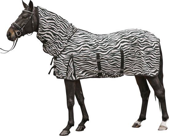 HKM Vliegendeken met hals Zebra 165