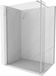 Mexen Kioto paroi de douche Walk-in 90 x 40 cm, transparent, nickel brossé