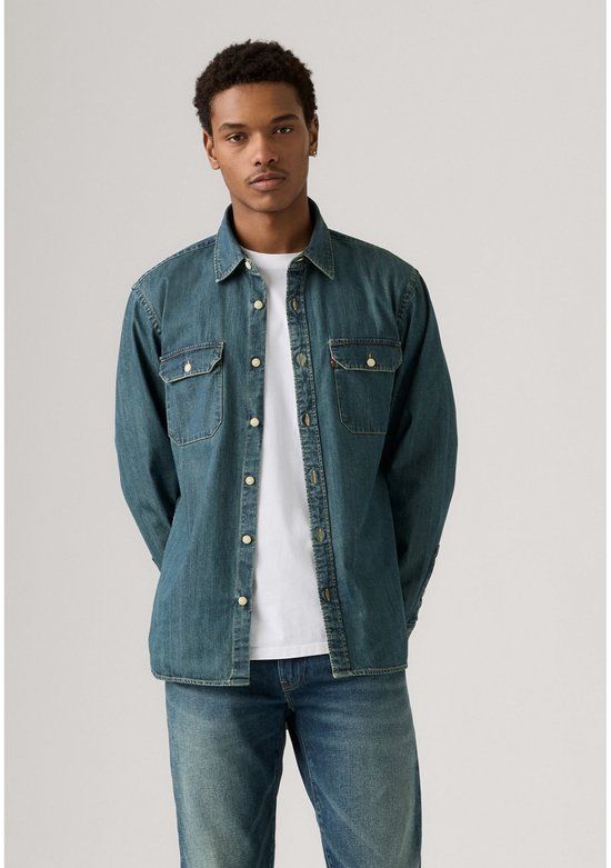 Levi's Jackson Worker Herenhemd, Chopper Dark Wash, XL