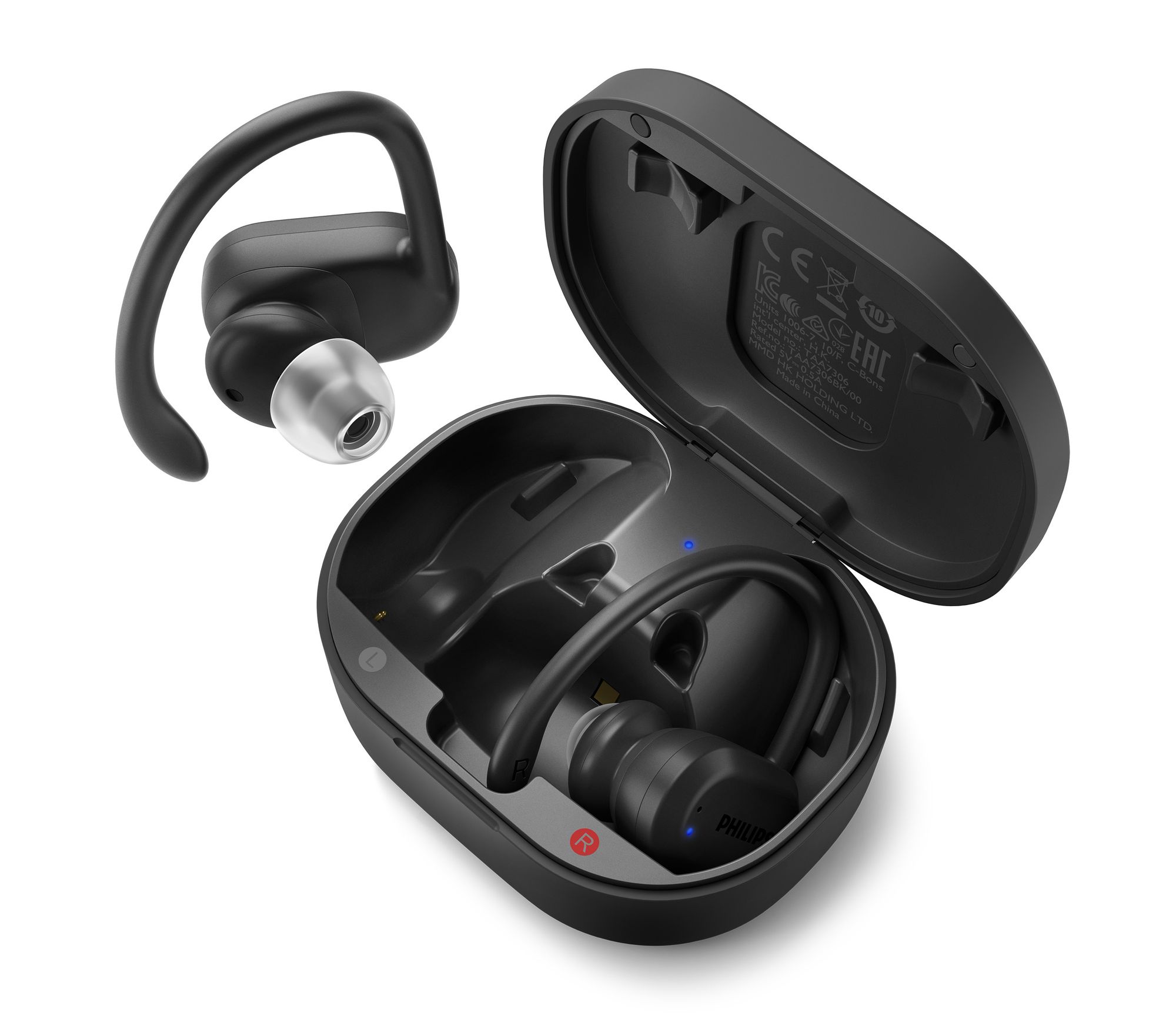 Philips TAA7306BK/00 True Wireless Sport Oordopjes - Zwart