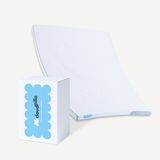 Cloudpillo Original Topper 140x200 - Topdekmatras - 125 Dagen Proefslapen - Adaptive Support laag - 4-Seizoenen - Voorzien van Elastieken - Wasbare Hoes