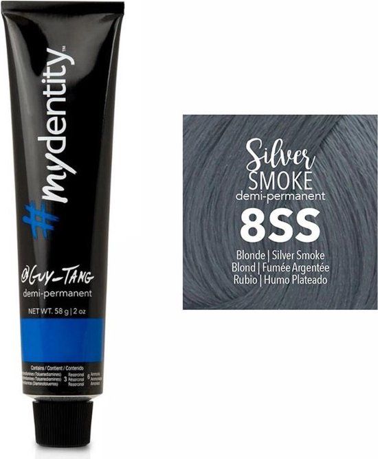#mydentity 8SS Blonde Silver Smoke Permanent Hair Color - 0 ml