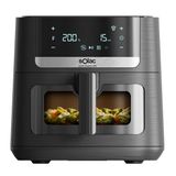 Solac FA1801 Enkel 8 l Vrijstaand 1800 W Heteluchtfriteuse Zwart
