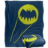 BATMAN Silky Touch Super Zachte Sprei Deken, 152 x 127 cm