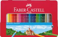 FABER-CASTELL Hexagonal kleurpotloden set, 36-delig in metalen etui