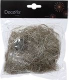 Decoris Lametta PVC L5B15H15 cm Parel