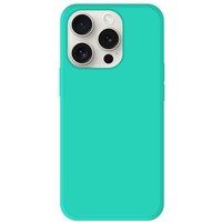 Apple iPhone 15 Pro hoesje - Siliconen mat - Vert d'eau
