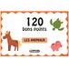 Grote 48-delige set met grote dierenthema afbeeldingen (9 x 14 cm)