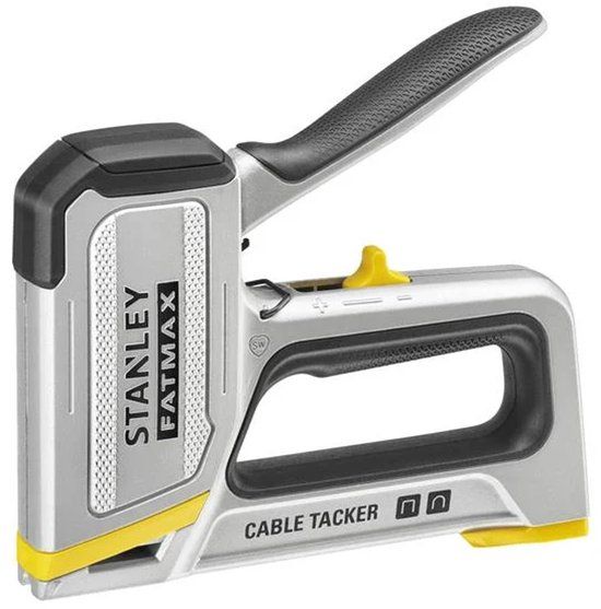Stanley FMHT70100-0 nietmachine Zwart, Zilver, Geel
