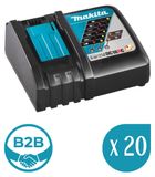 Makita [B2B] Set van 20 DC18RC opladers