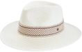 House of Ord - Cape Town House of Ord Kassena Fedora Zonnehoed Dames UV Werend - Maat: M-L: 58 cm - Ivory/Taupe