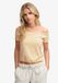 Superdry Bardot Off-Shoulder Top Slanke Pasvorm Dames Gele nevel Coton/Élasthanne