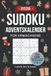 Sudoku Adventskalender für Erwachsene - Leicht bis Schwer: 24 Tage weihnachtlicher Rätselspaß
